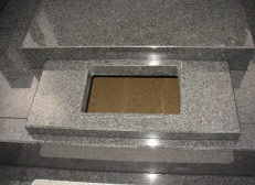 ⑩芝台、拝石設置