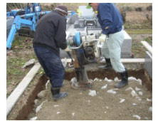 施工状況（完全自社体制）